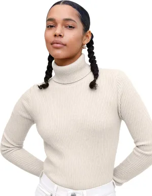State Cashmere Women’s Ribbed Turtleneck Sweater 100% Pure Cashmere Classic Long Sleeve Pullover