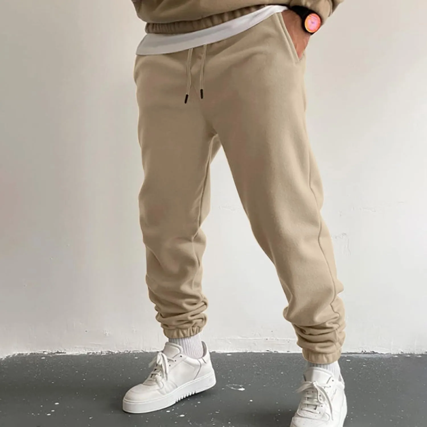 Sweatpants for Men Big and Tall Casual Mens Gifts Cargo Pants Hiking Workout Joggers Elastic Athletic Club Sweatpants