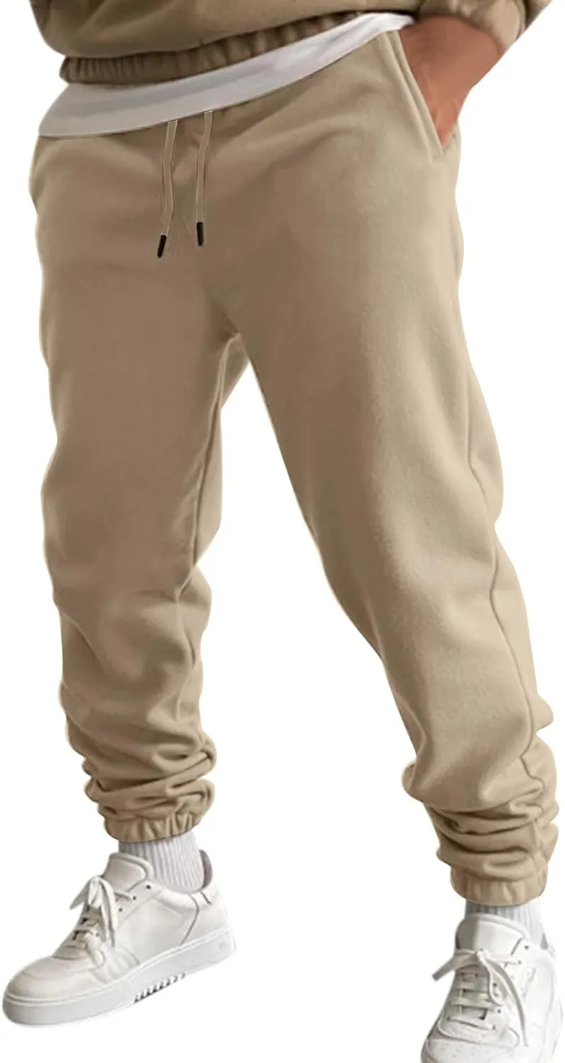 Sweatpants for Men Big and Tall Casual Mens Gifts Cargo Pants Hiking Workout Joggers Elastic Athletic Club Sweatpants
