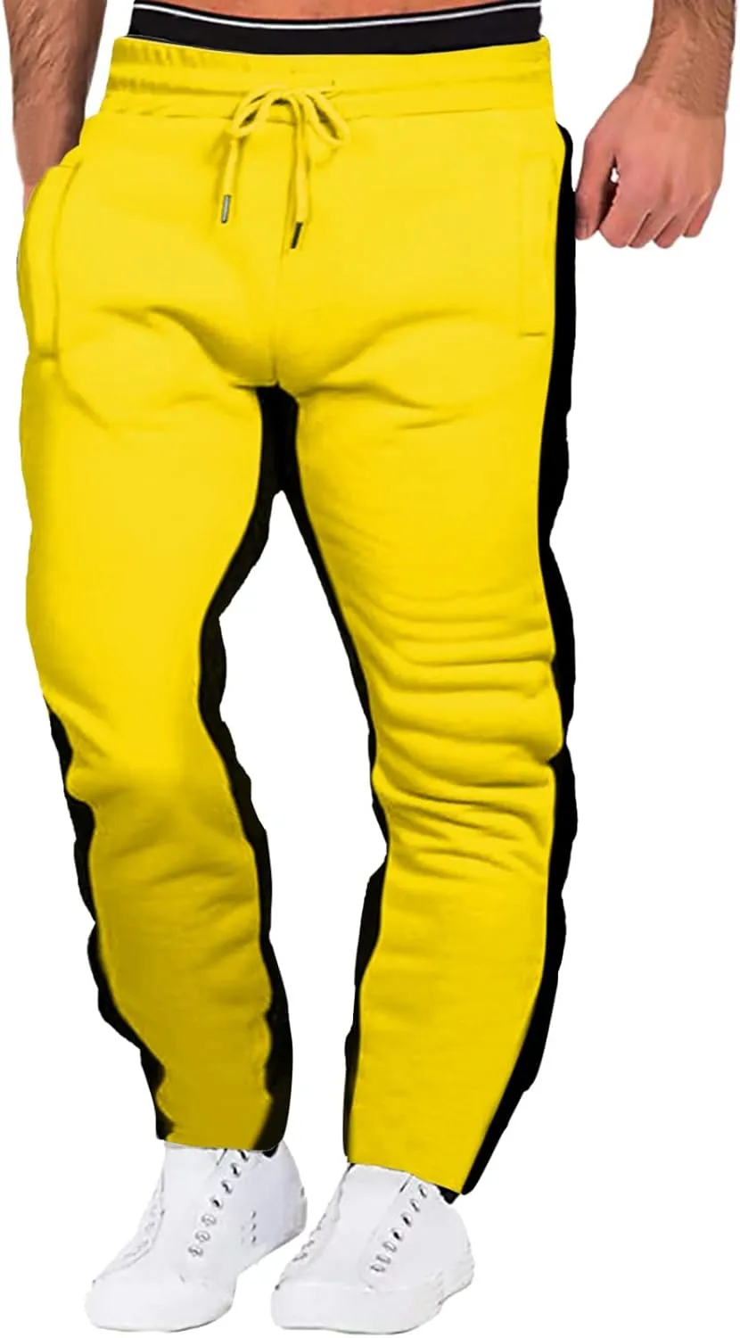 Sweatpants for Men Big and Tall Casual Mens Gifts Cargo Pants Hiking Workout Joggers Elastic Waist Jogger Sport Pants