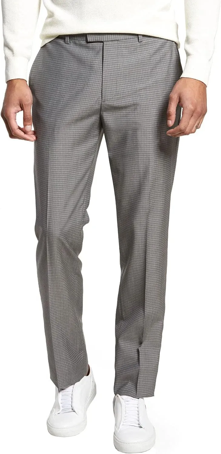 Theory Men's Marlo Tailored Gingham Pant