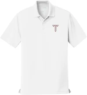 Troy University Power T Men's Short Sleeve Performance Polo