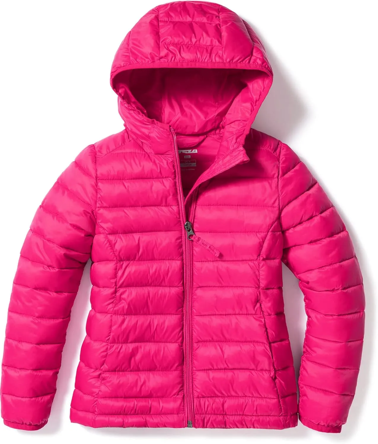 TSLA Kid's & Boy's and Girl's Packable Hooded Puffer Jacket, Lightweight Water-Resistant Zip Up Hoodie Jacket Coat