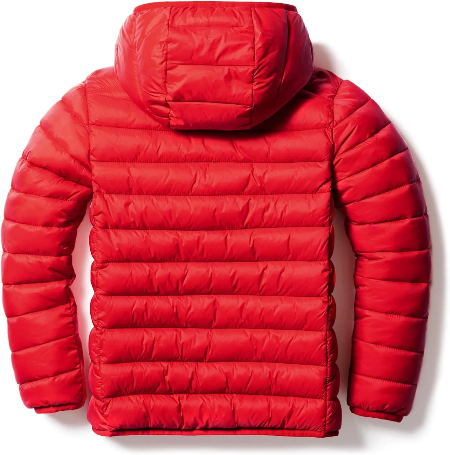 TSLA Kid's & Boy's and Girl's Packable Hooded Puffer Jacket, Lightweight Water-Resistant Zip Up Hoodie Jacket Coat