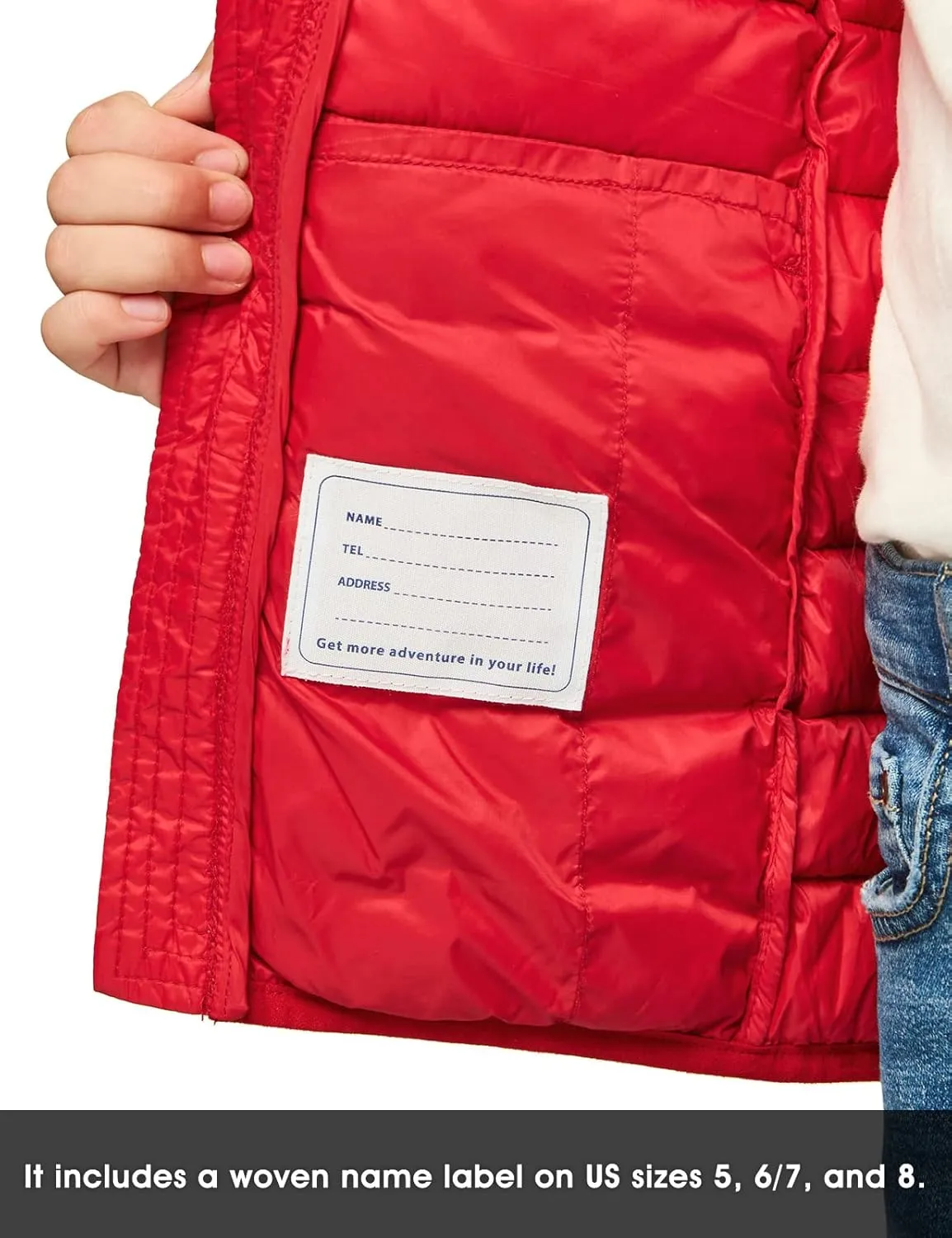 TSLA Kid's & Boy's and Girl's Packable Hooded Puffer Jacket, Lightweight Water-Resistant Zip Up Hoodie Jacket Coat