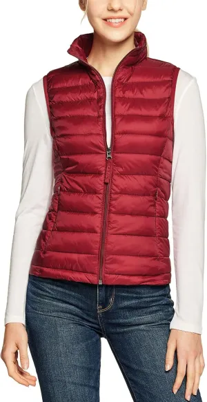 TSLA Women's Lightweight Packable Accent Puffer Jacket, Water-Resistant Winter Coat