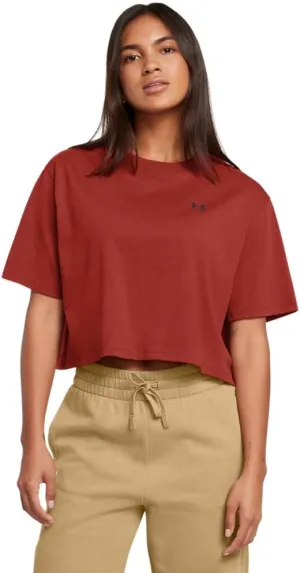 Under Armour Women's Boxy Crop Logo Short Sleeve T Shirt