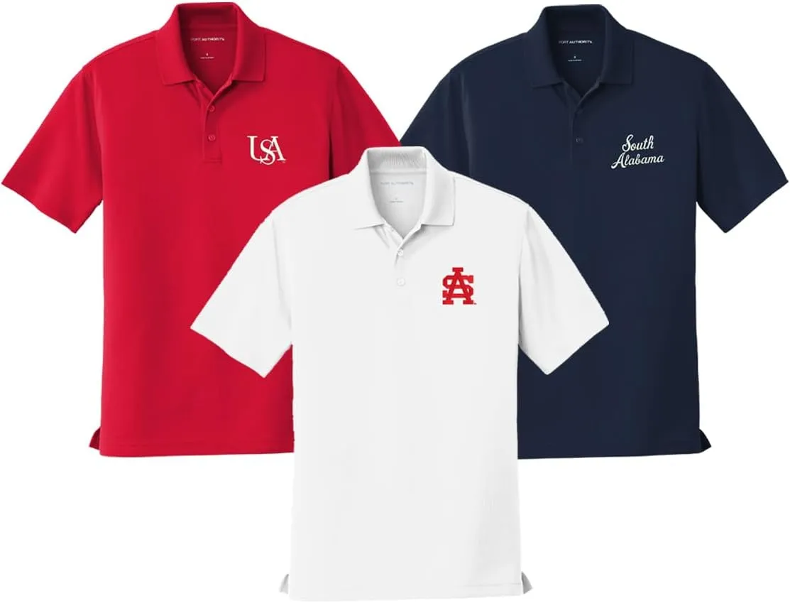 University of South Alabama Men's Short Sleeve Performance Polo