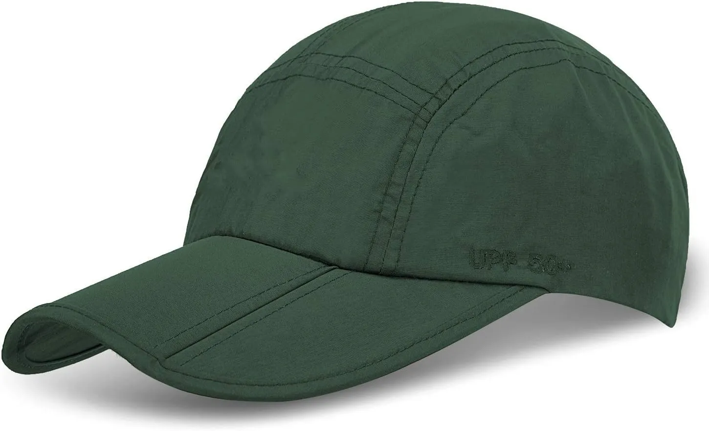 UPF 50  Foldable Baseball Cap Sun Protection Quick Dry Portable Folding Hats for Men or Women