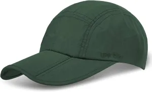 UPF 50  Foldable Baseball Cap Sun Protection Quick Dry Portable Folding Hats for Men or Women