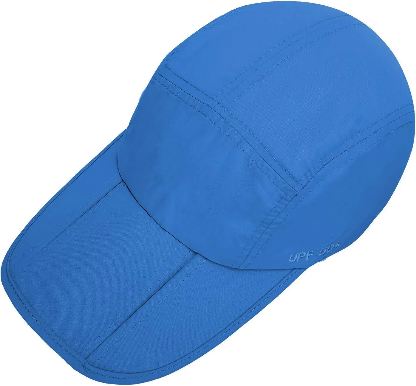 UPF 50  Foldable Baseball Cap Sun Protection Quick Dry Portable Folding Hats for Men or Women