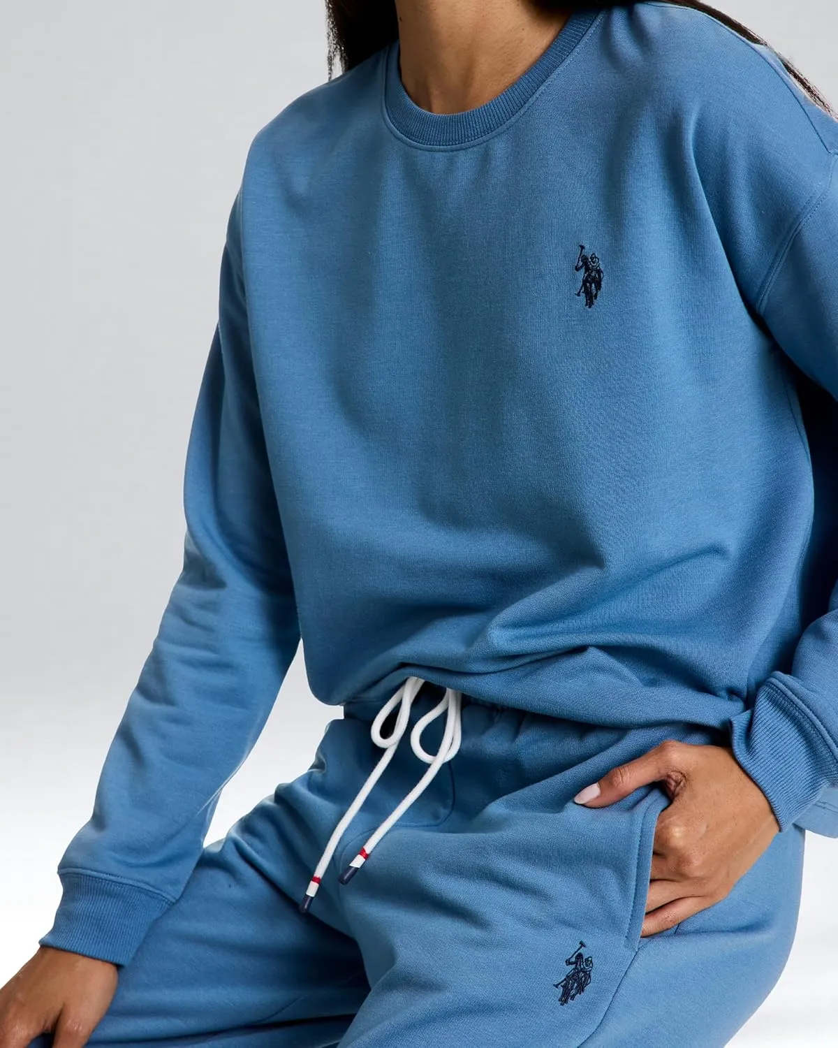 U.S. Polo Assn. Lounge Set Women, Athleisure and Lounge Pajama Sets for Women 2 Piece