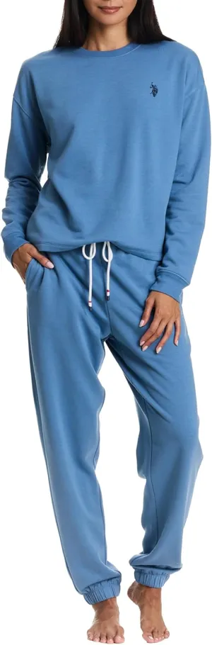 U.S. Polo Assn. Lounge Set Women, Athleisure and Lounge Pajama Sets for Women 2 Piece