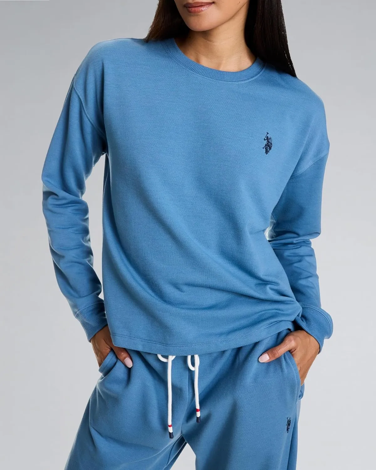 U.S. Polo Assn. Lounge Set Women, Athleisure and Lounge Pajama Sets for Women 2 Piece