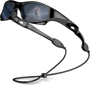 VATTER Kids Polarized Sunglasses UV400 Protection for Boys Girls Shatterproof Lightweight Baseball Sports Glasses for Outdoor