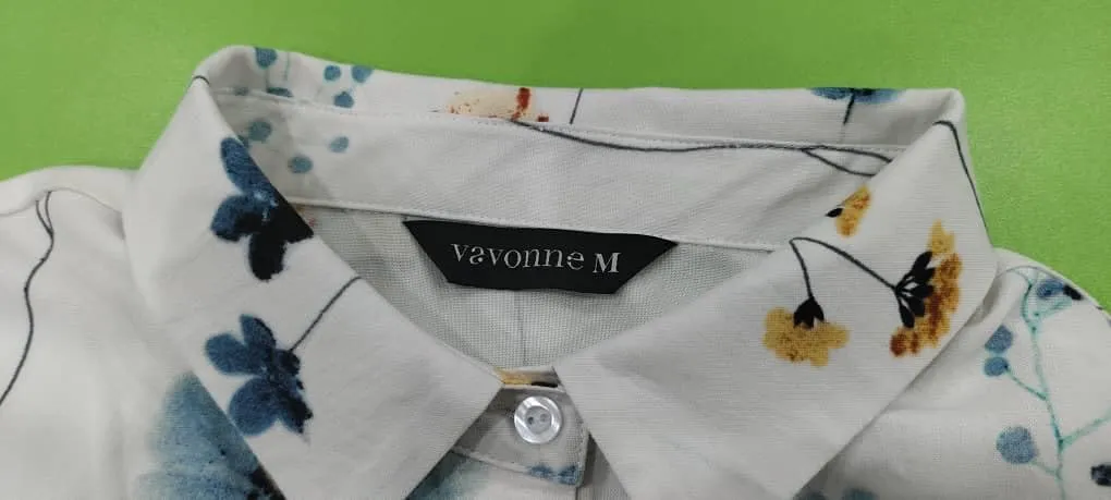 VAVONNE Blouses for Women Dressy Casual, Button Down Shirts, Womens Fashion Trendy Tops