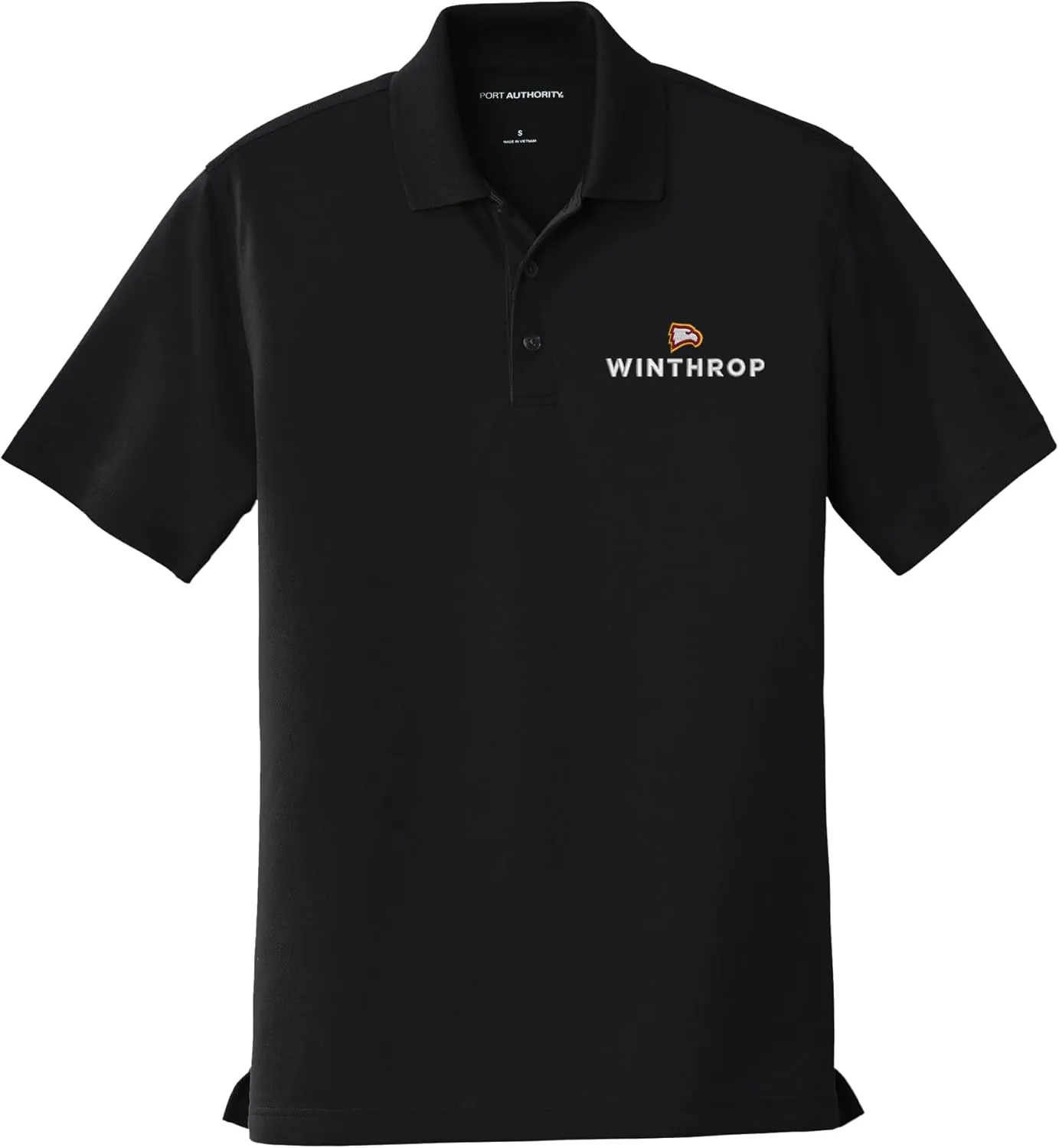 Winthrop University Eagles Men's Short Sleeve Performance Polo
