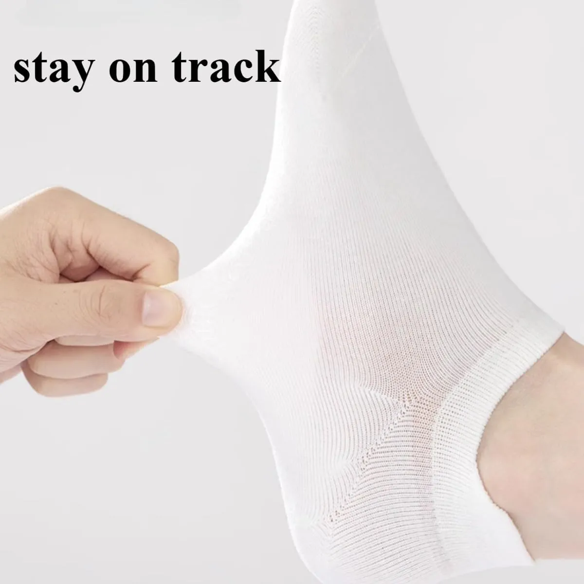Women’s 100% Cotton No-Show Low-Cut Ankle Socks - Breathable Soft Lightweight Socks With Stay-Put Heel, 6-Pack