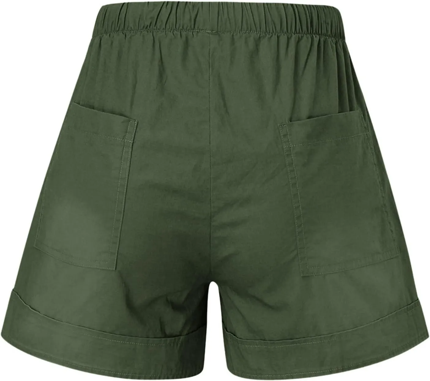 Women's Drawstring Shorts Summer Casual Comfy Shorts Elastic Waist Baggy Shorts with Pocket Trendy Cute Short Pants