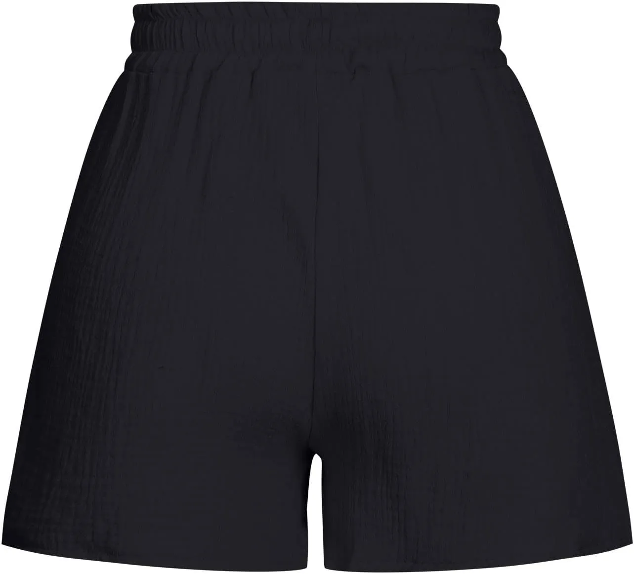 Women's Green Solid Cotton Linen Bermuda Shorts