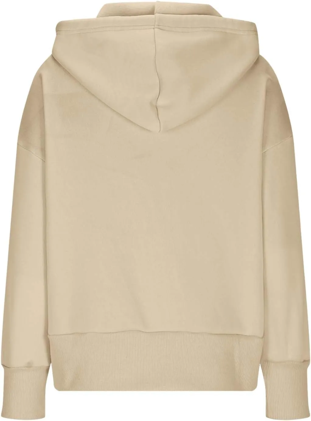 Women's Long Sleeve Casual Crop Hoodies Sweatshirts Zip Up Loose Hooded Tops Drawstraing Trendy Sweatshirt