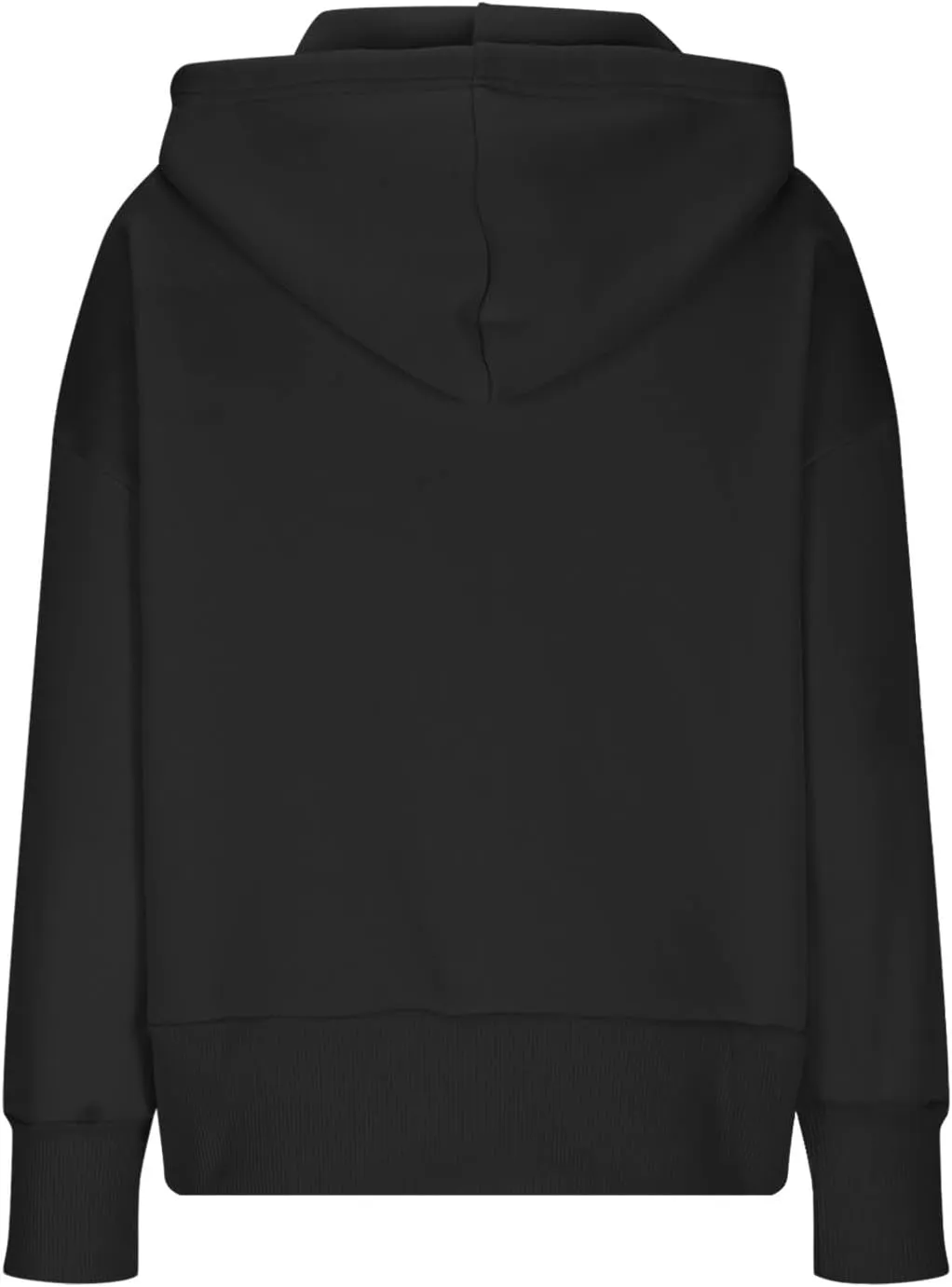 Women's Long Sleeve Casual Crop Hoodies Sweatshirts Zip Up Loose Hooded Tops Drawstraing Trendy Sweatshirt