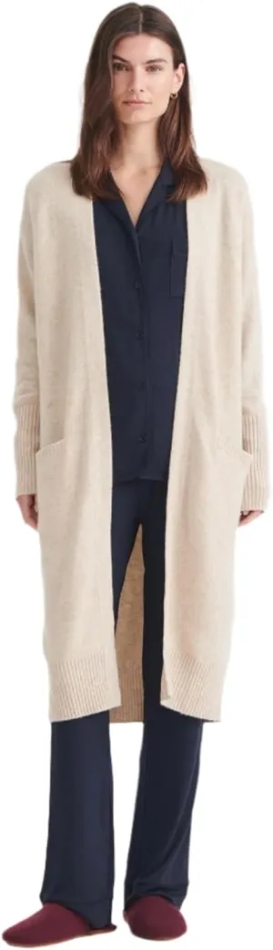 Women's Luxe Cashmere Duster Cardigan