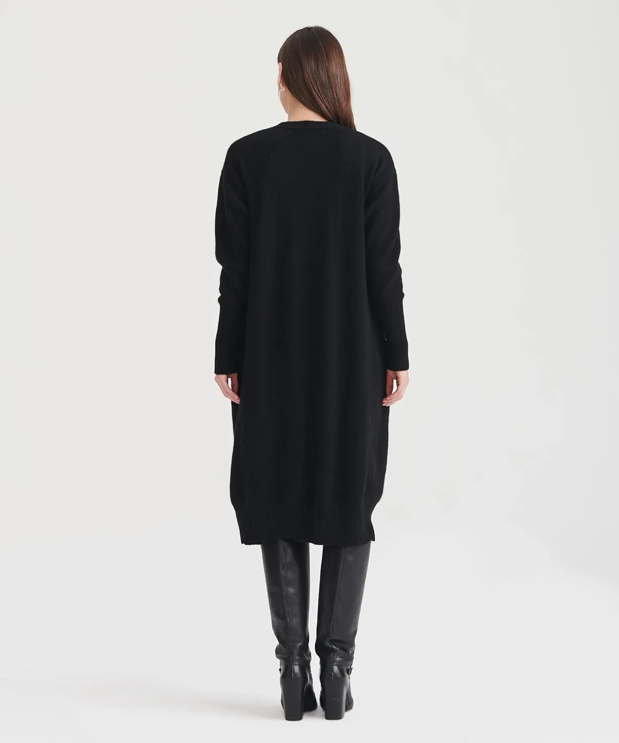 Women's Luxe Cashmere Duster Cardigan