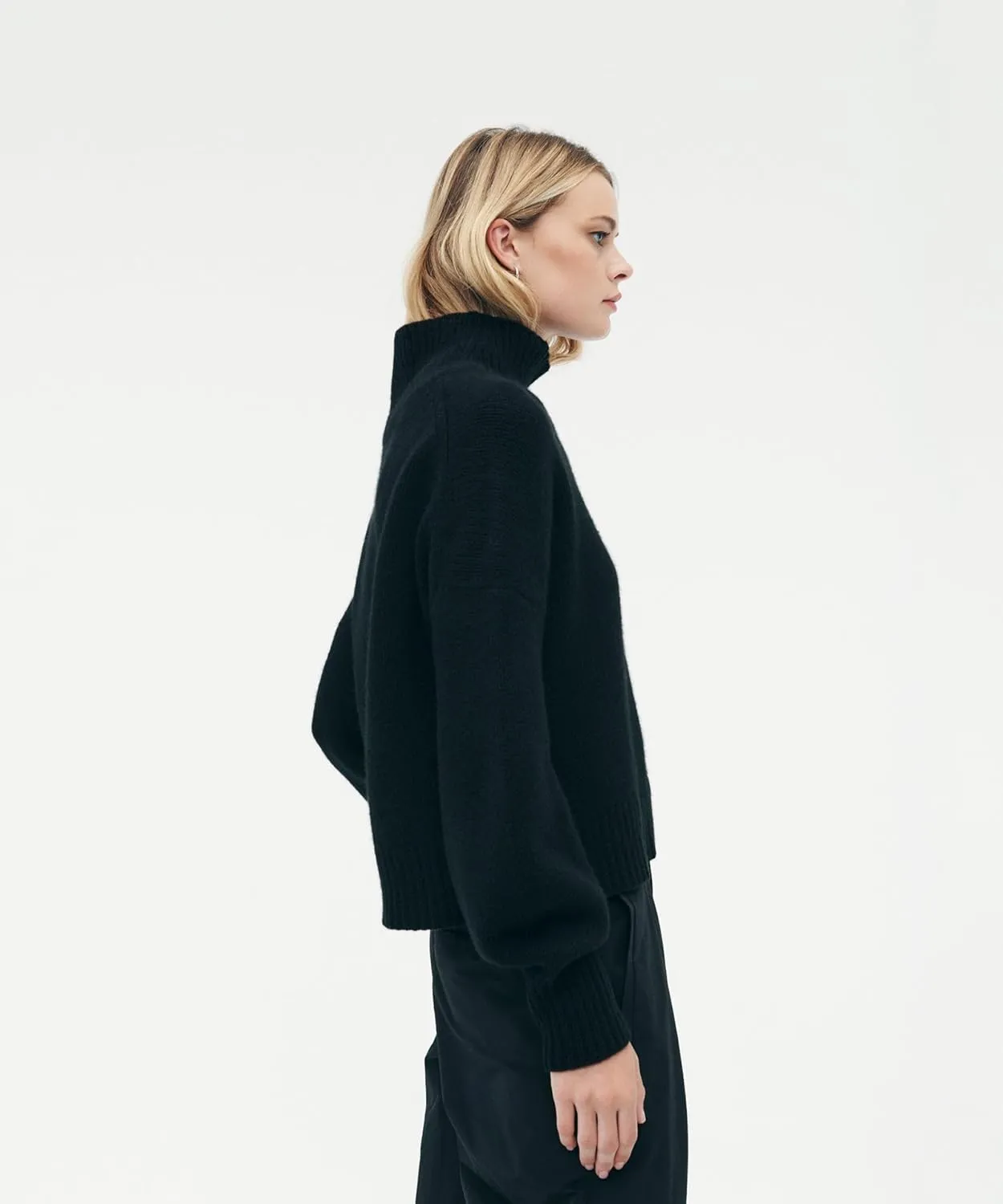 Women's Luxe Cashmere Oversized Turtleneck
