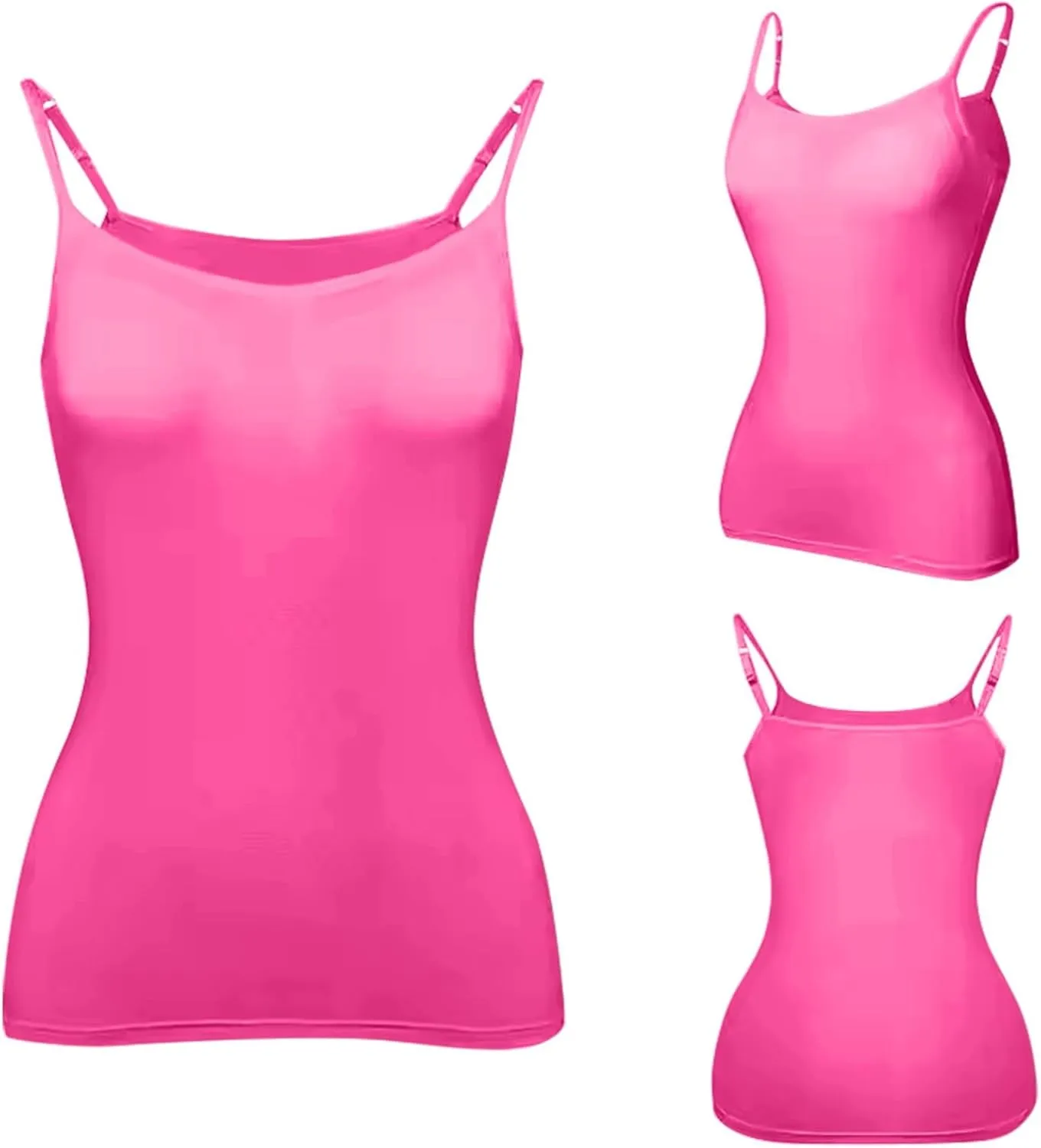 Womens Shelf Bra Tank Tops 2025 Basic Workout Camis Padded Yoga Shirt Cotton Undershirt