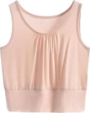 Workout Tops for Women Cotton Crop Tops Casual Loose Tank Top Sleeveless Basic Cropped Athletic Yoga Workout Shirt