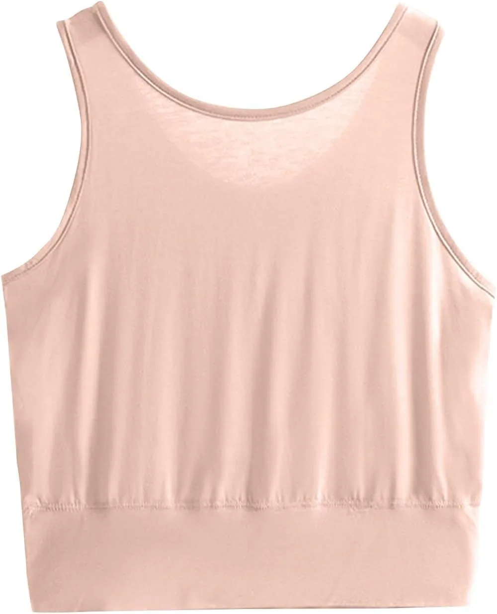Workout Tops for Women Cotton Crop Tops Casual Loose Tank Top Sleeveless Basic Cropped Athletic Yoga Workout Shirt